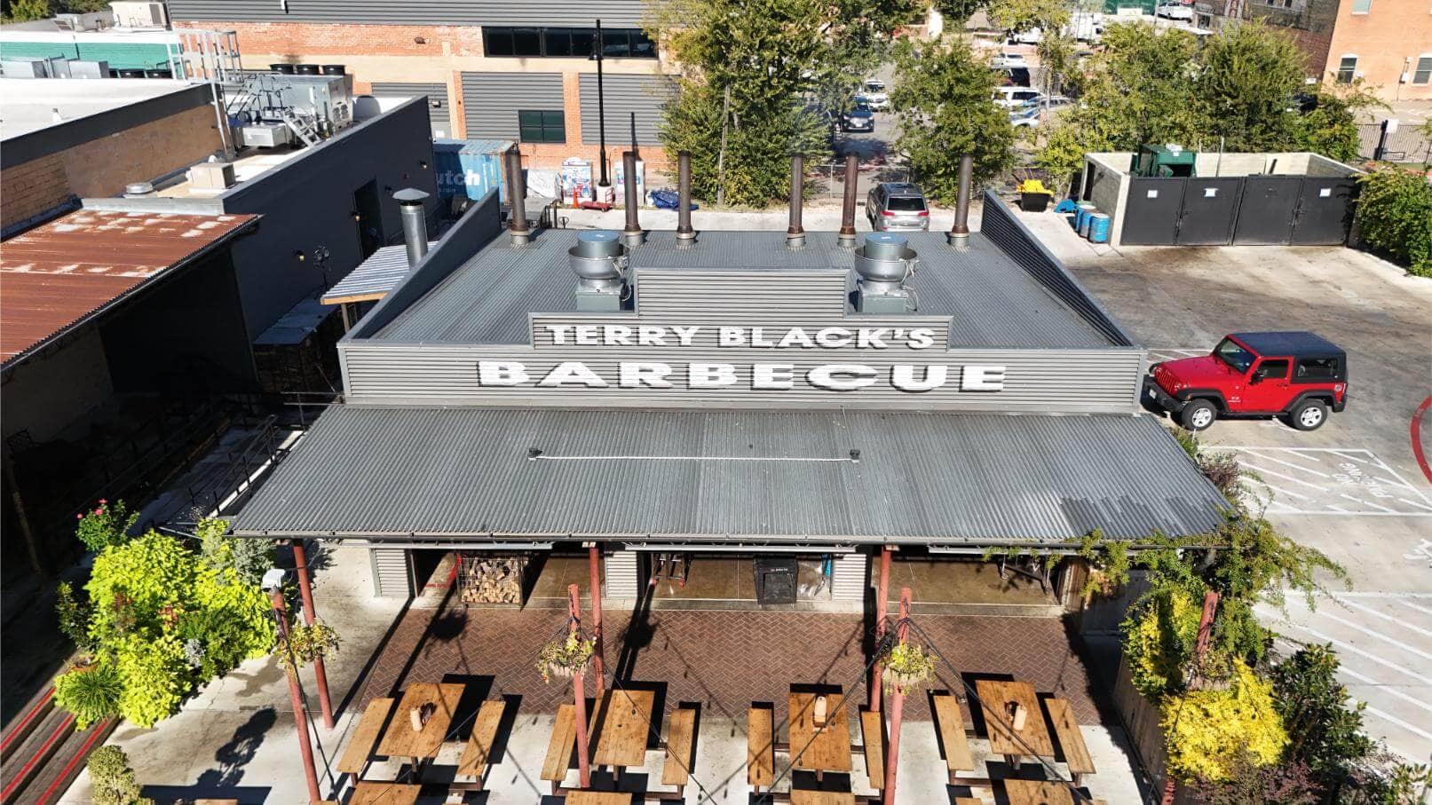 Guest Roofing Waco & Central Texas Commercial Roofing - Terry Black's BBQ Waco